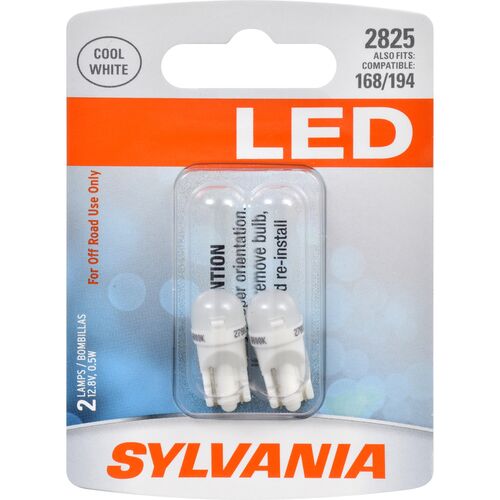 194 White LED Mini Bulb - 2 Pack
