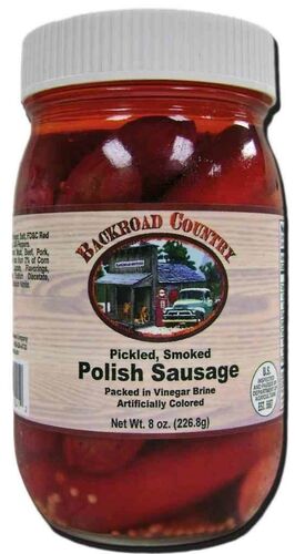 Pickled - Smoked Polish Sausage - 8 Oz