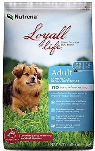 Nutrena Loyall Life Adult Lamb and Rice Dog Food 40 Lb