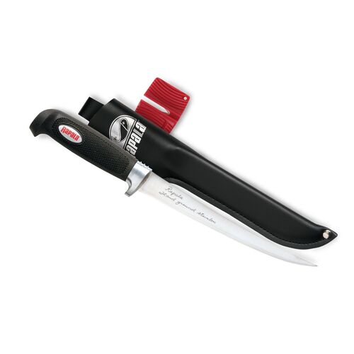 Soft Grip 7-1/2 Fillet Knife with Sharpener & Sheath