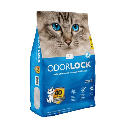 OdorLock Unscented Cat Litter - 25 lb