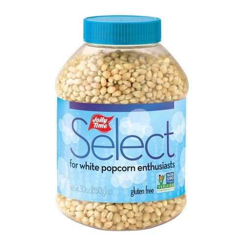 Select White Popcorn Kernel - 30 Oz Jar