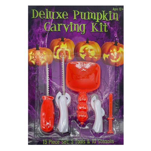 15-Piece Pumpkin Carving Kit