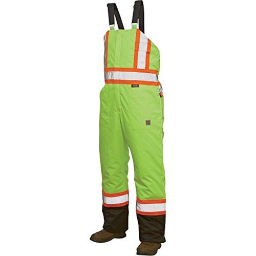 Men's Class 2 High-Visibility Lined Bib Overall