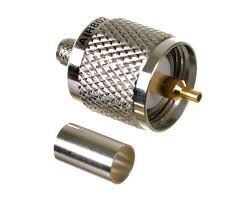 PL-259 Crimp-On Coax Connector