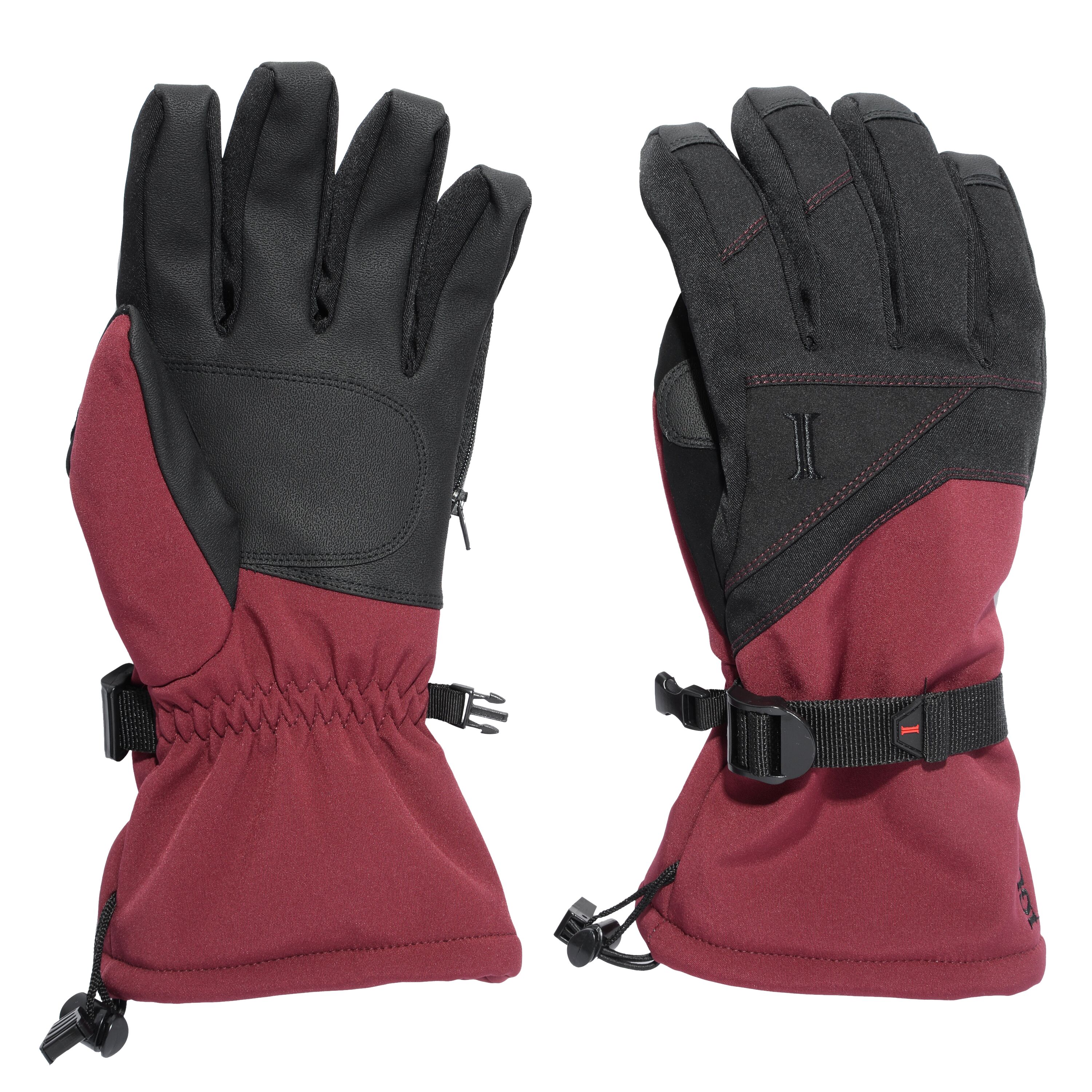 Igloos Men's Twill Gauntlet Ski Gloves