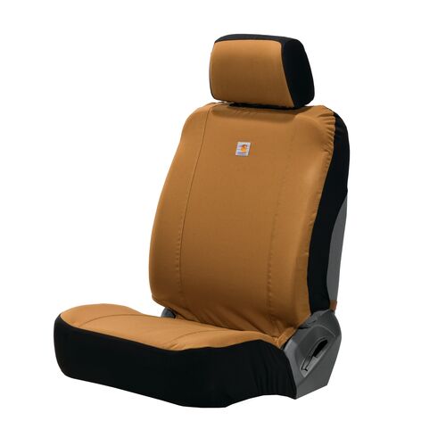 Universal Fitted Nylon Duck Bucket Seat Cover in Gravel