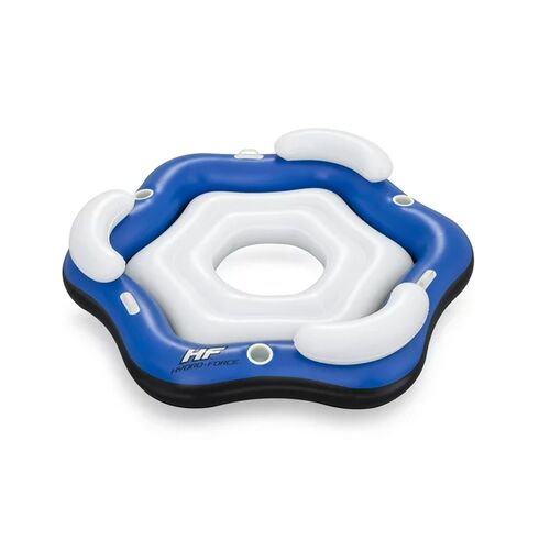 X3 Island 3 Person Inflatable Inner Tube Float