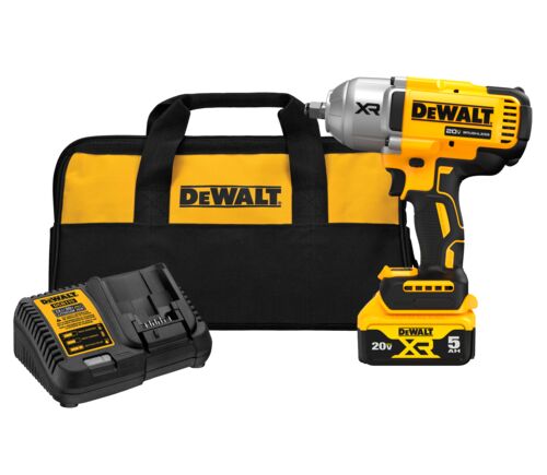 20V Max XR 1/2" High Torque Impact Wrench with Hog Ring Anvil Kit