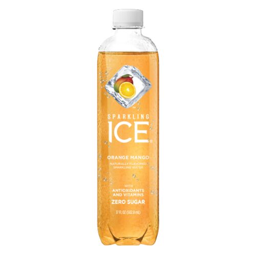 Orange Mango Flavored Sparkling Water 17 fl Oz Single Bottle