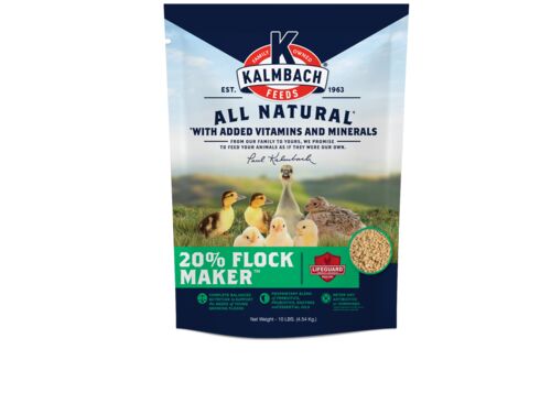 20% Flock Maker Feed - 10 Lb