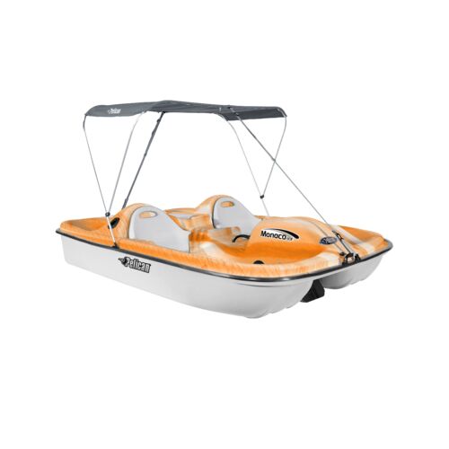 Monaco DLX Angler Pedal Boat in Fade Orange