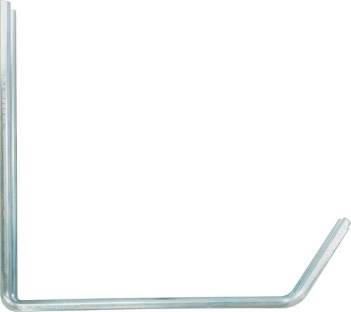 Hardware Essentials Small Storage Hook Zinc - 6" x 7"