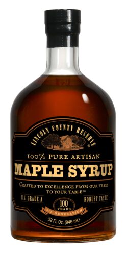 100% Pure Maple Syrup 32 Oz Glass Jar