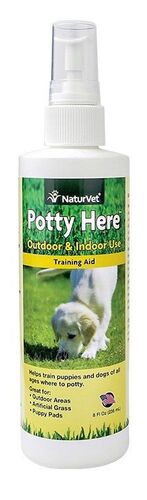Potty Here Outdoor & Indoor Use Training Aid Spray