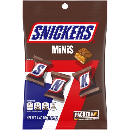 Minis Size Original Milk Chocolate Bars - 4.4 oz Bag