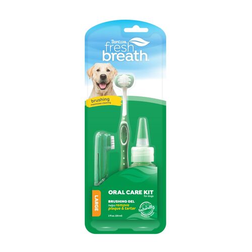 Fresh Breath Pet Oral Care Kit - For Large Dogs