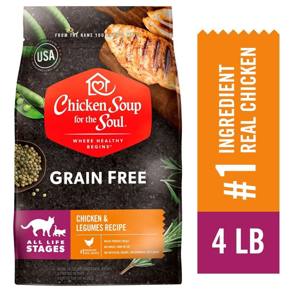 Grain Free Cat Food - Chicken & Legumes Recipe