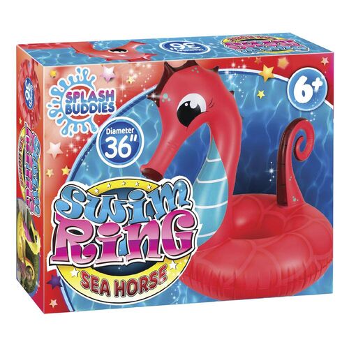 Seahorse Inflatable Swim Ring