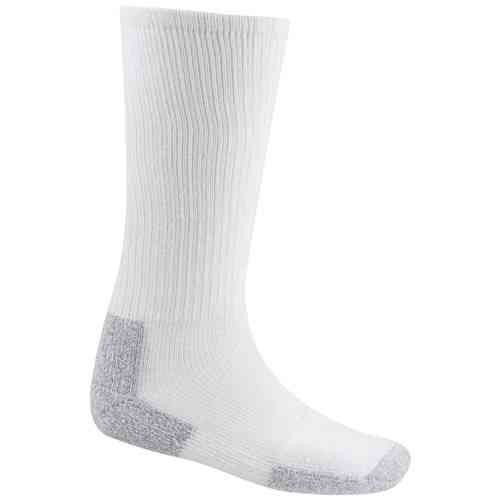 Men's Gray Heel & Toe Cushion Crew Sock 6-Pack