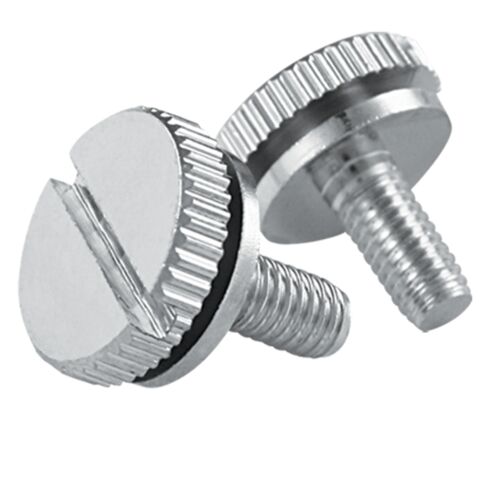 Metal CB Radio Knobs in Chrome