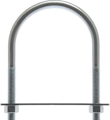 Hardware Essentials Zinc U-Bolt Round Saddle