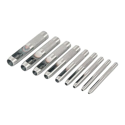 9 Piece Hollow Point Punch Set