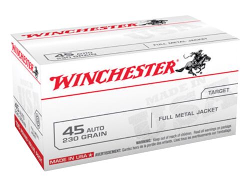 Target & Practice 45 Auto 230 Grain FMJ Ammunition - 100 Rounds
