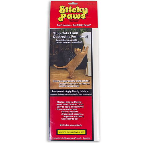 24 Pack Sticky Paws Training Strips