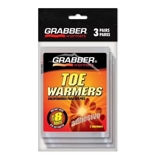 Adhesive Toe Warmer - 3 Per Pack