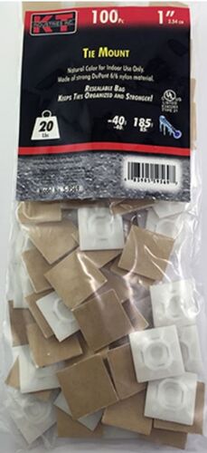 Tie Mount - 100-Piece
