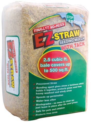 EZ-Straw Seeding Mulch With Tack