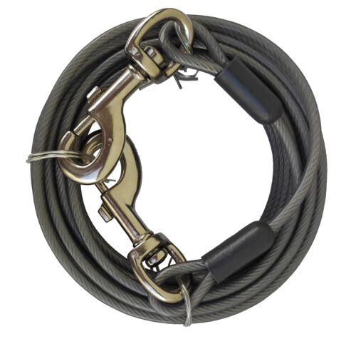 30' Heavy Duty Dog Tie-Out Cable