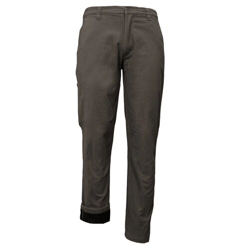 Men's Fleece Lined Shield Flex Pant in Bark
