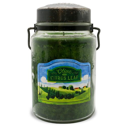 26 Oz Olive & Citrus Candle Jar