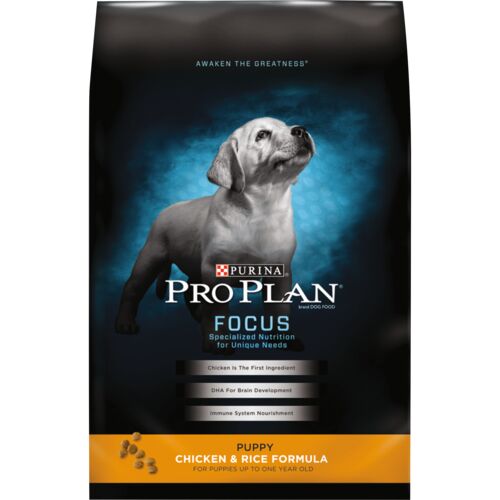 Puppy Chicken & Rice Formula Dry Dog Food - 34 Lb