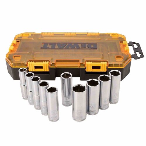10 Piece 1/2" Drive Deep Socket Set
