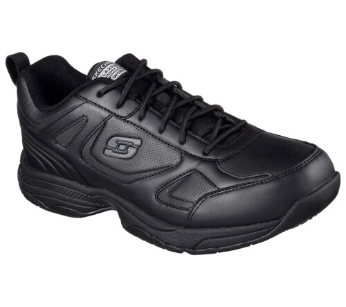 Men's Work Relaxed Fit Dighton SR Black Shoe