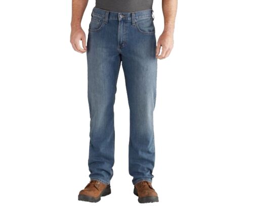 Men's Rugged Flex Relaxed Fit Straight Leg Jean in Coldwater
