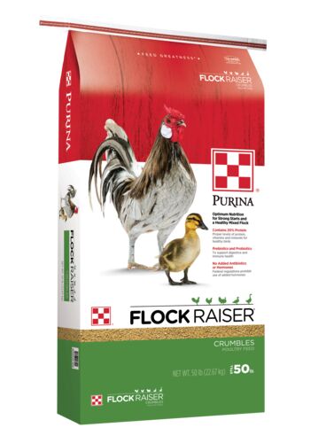 Flock Raiser Crumbles Poultry Feed - 50 lb