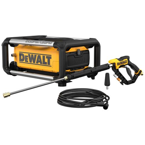 13 AMP Electric Jobsite Cold Water Pressure Washer 2100 Max PSI at 1.2 GPM
