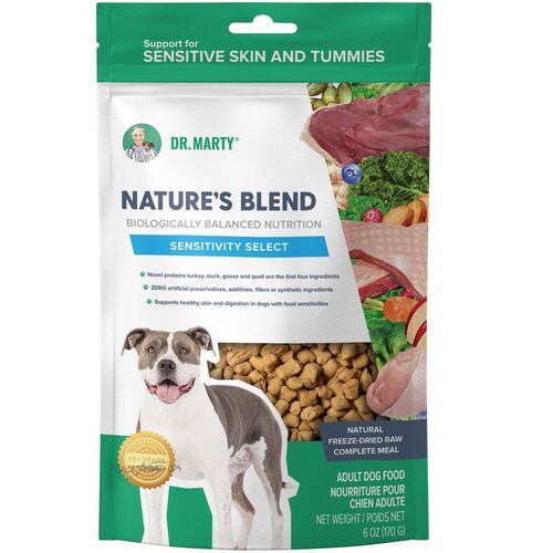 Nature's Blend Sensitivity Select Premium Freeze-Dried Raw Dog Food