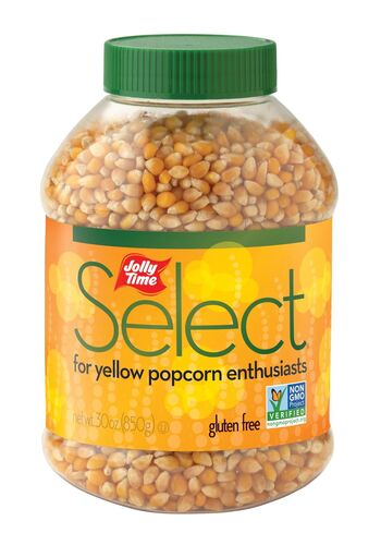 Select Yellow Popcorn Kernel - 30 Oz Jar