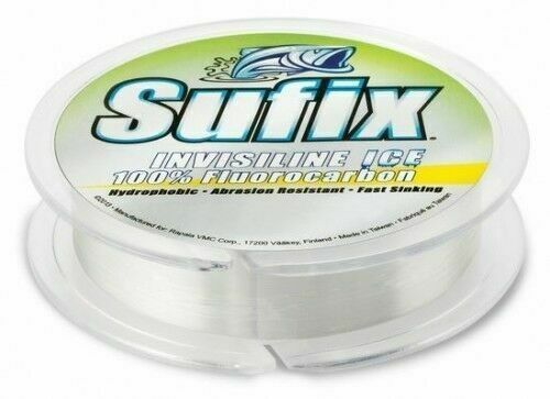 6lb Clear 50yd InvisiLine Fluorocarbon Ice Line