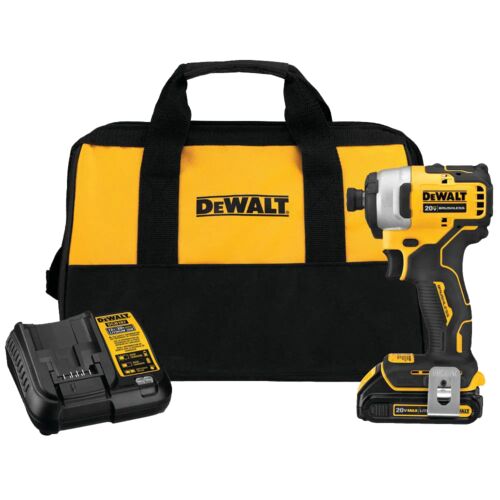 ATOMIC 20V Max Brushless Cordless 1/4" Compact Impact Driver Kit
