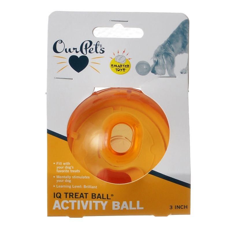 OurPets 3 IQ Treat Ball Dog Toy