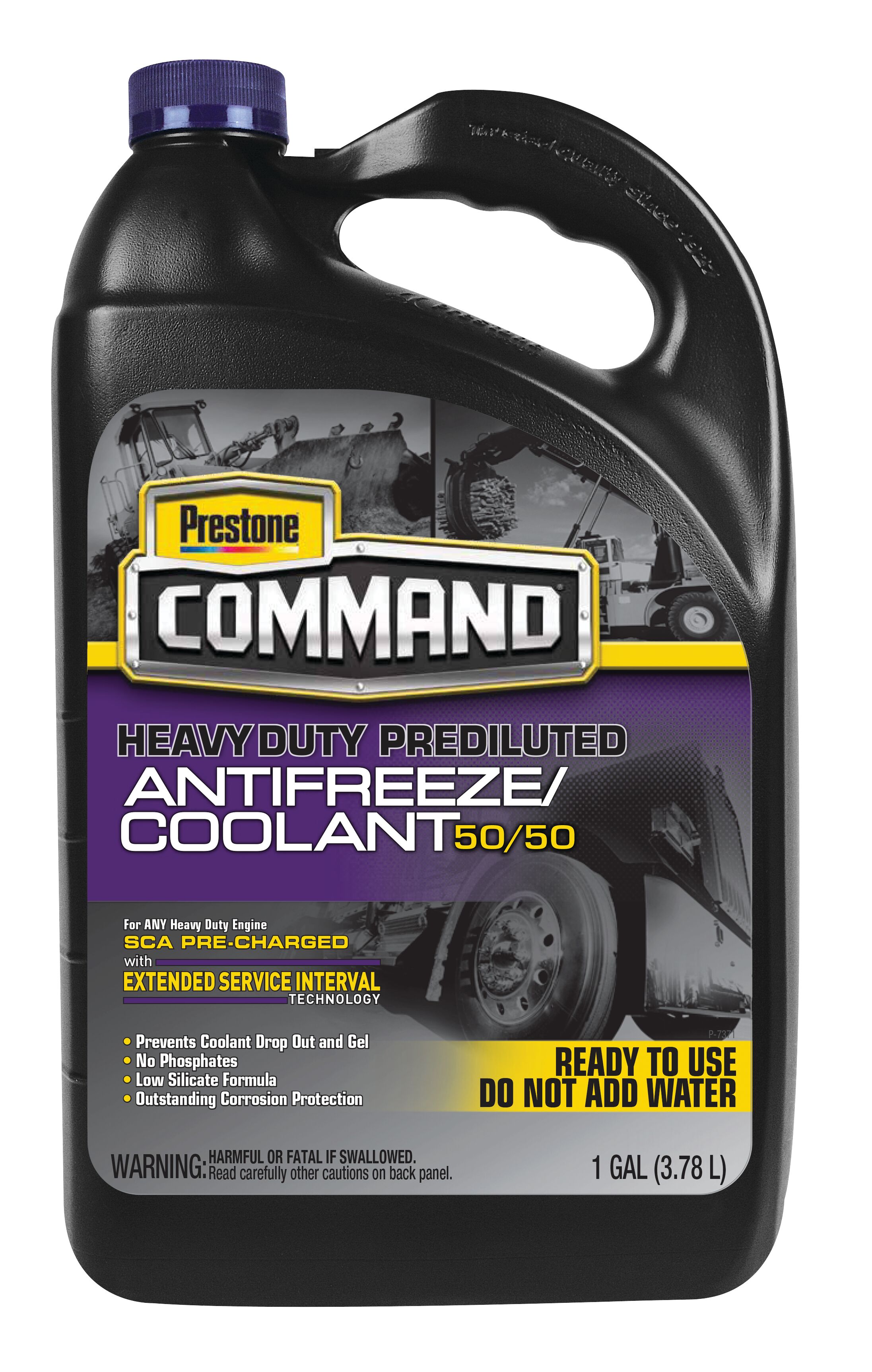 Prestone Command Red Prestone Command 50/50 Heavy-Duty Antifreeze and Coolant