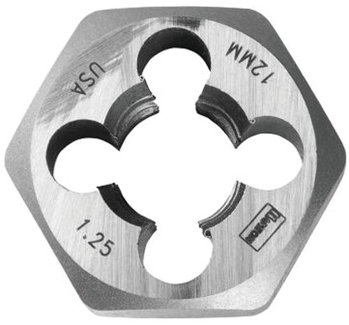 High Carbon Steel Hex Die - 12 mm-1.25