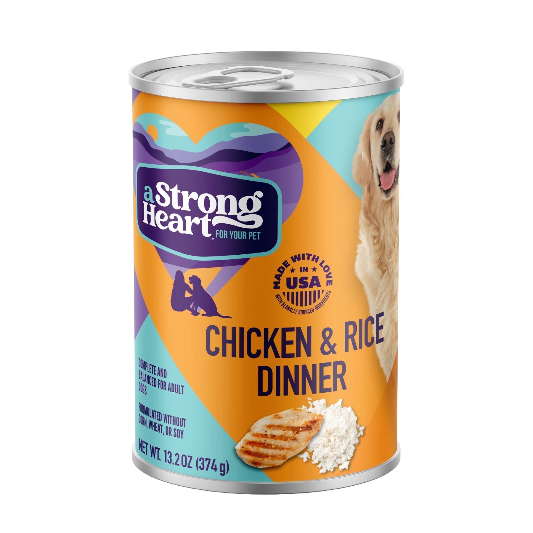 PEDIGREE Chunky Ground Dinner With Beef Bacon Cheese Flavor Adult Canned Wet Dog Food 13.2 oz. Can