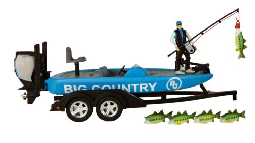 Bass Fishing Boat Playset